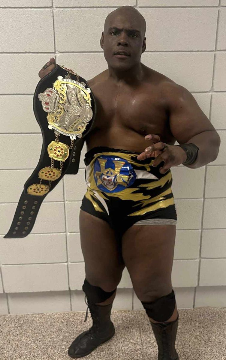 MEGA MAFIA, A huge congratulations to 'Suplex Shogun' Jackson Stone who captured the Infinity Championship at BDB XII, ending Butchie B Cannon's 370 day reign !