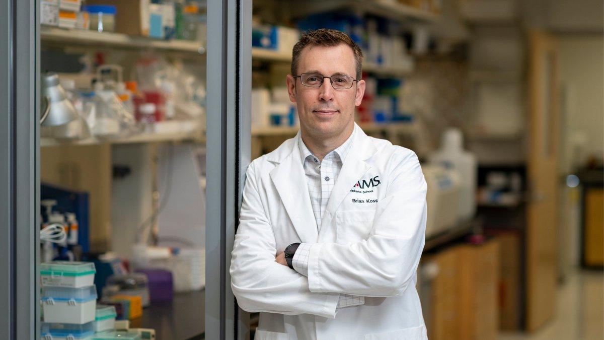 UAMS_Biochem's tweet image. Congratulations to Brian Koss for being named the 2024 Outstanding Young Alumnus Award by Hendrix College! @BrianKoss @uamscancer @uamshealth