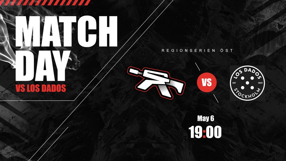Today we play against LOS DADOS in <a href="/SECSGO/">Svenska Elitserien CS2</a> Regionserien ÖST