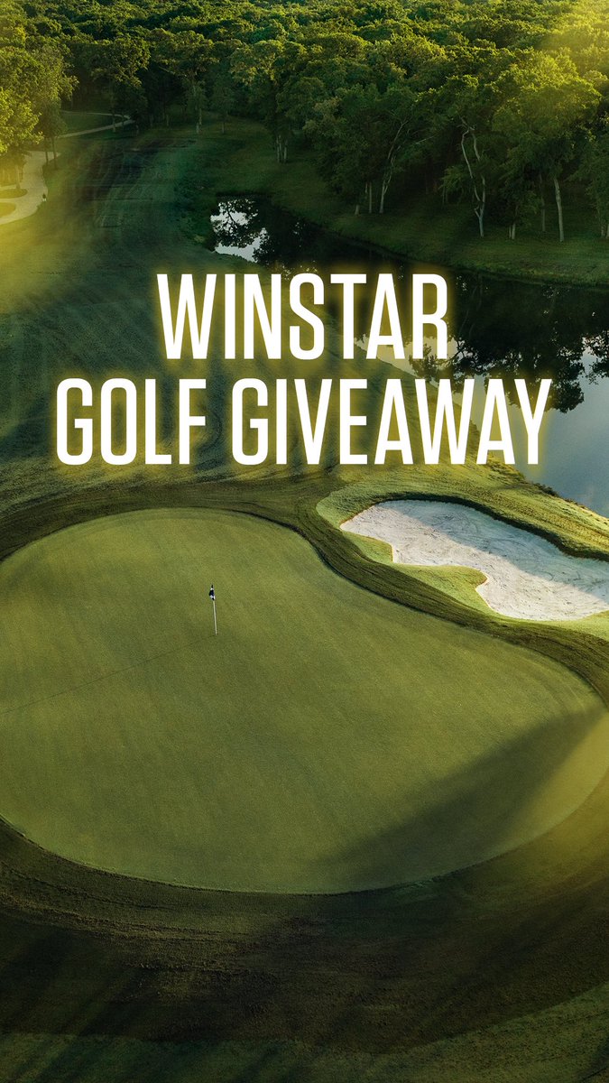 We are teaming up with @WinStarWorld to offer you a chance to win a foursome round at WinStar Golf PLUS lunch on us! 🎉 Get more golf at WinStar - enter now to win: bit.ly/3VKaqYj