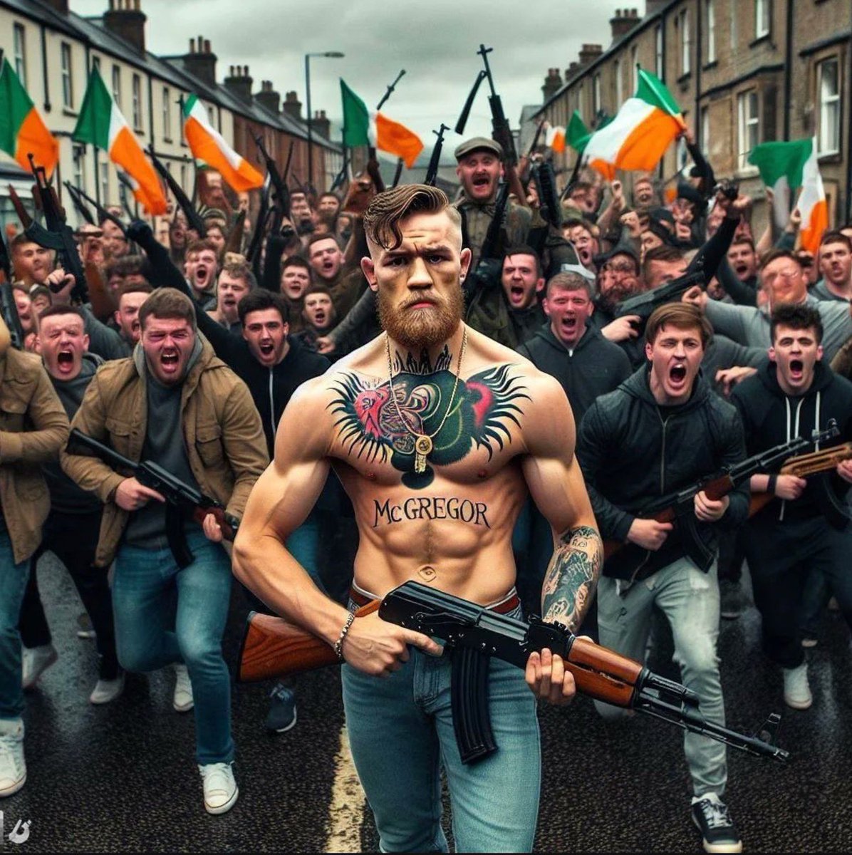 Irish are standing up ☝️