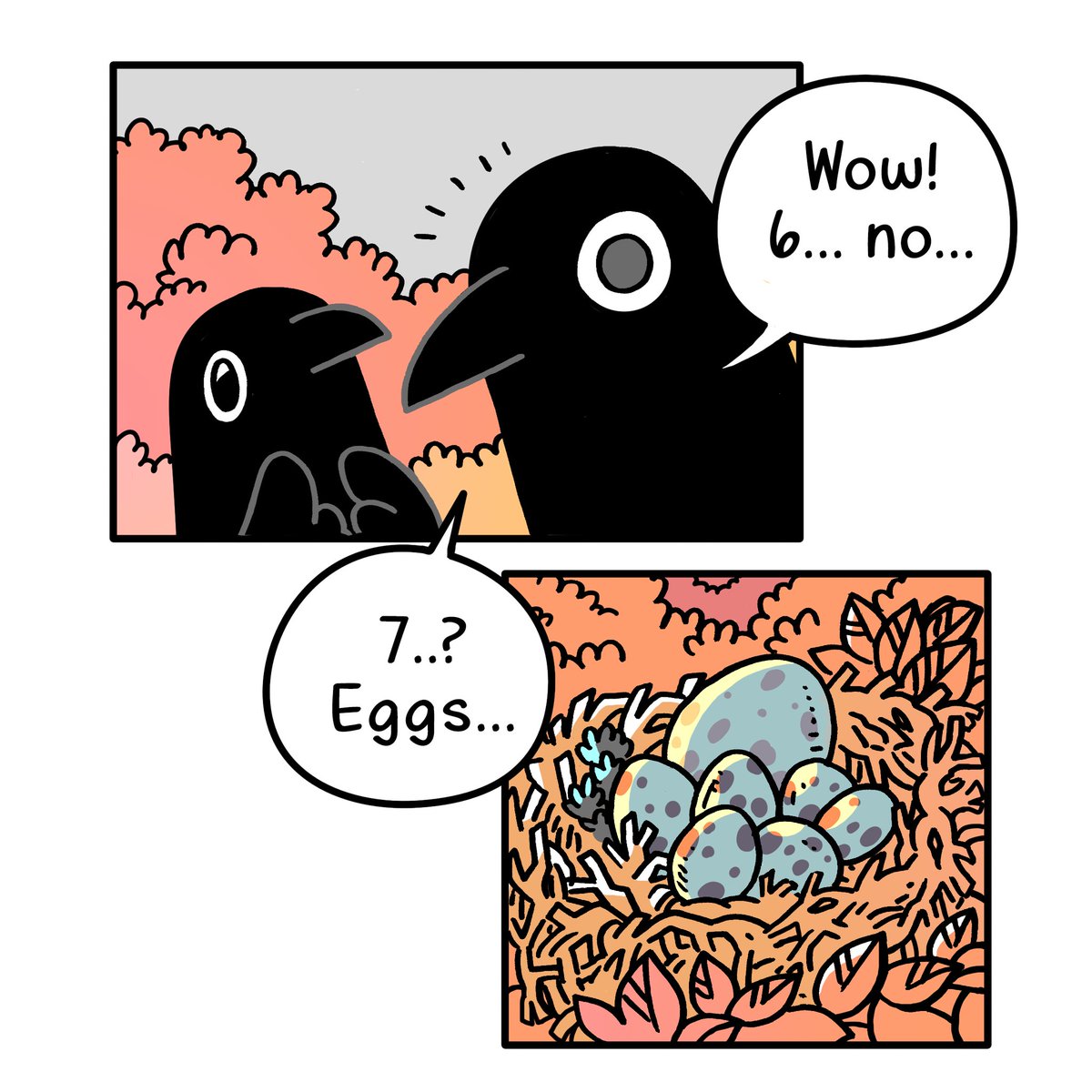 New Crow Time - Eggies 🥚 🪺 🥓 
[2/5] 