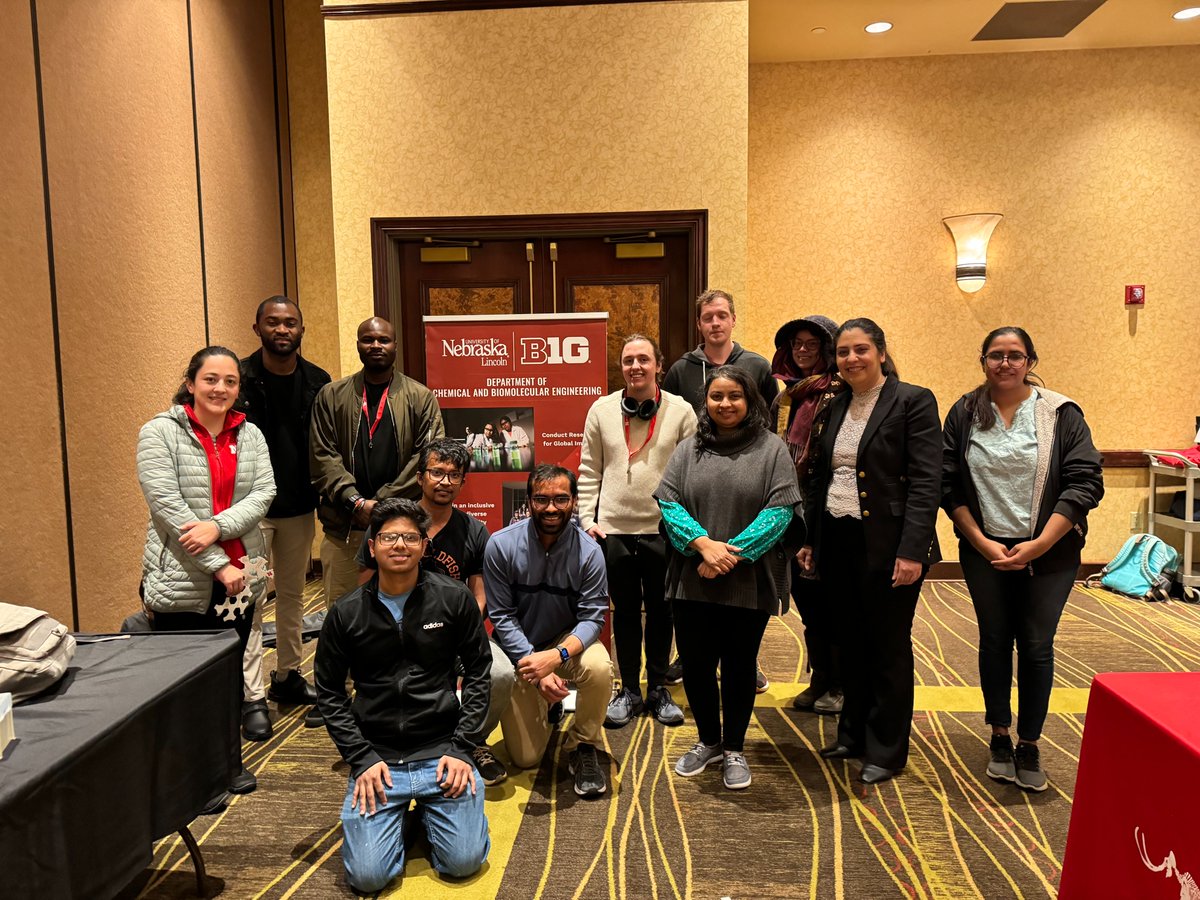 I'm late-posting it, but @UNL_ChemEng had a blast at the @UNLincoln #womeninscience Conference in April. Every time, we do it, it feels great! Here is a link of a video to show the excitement of #science! lnkd.in/gK_WThCR #polymer #energy #WomenInSTEM #WomensHistoryMonth