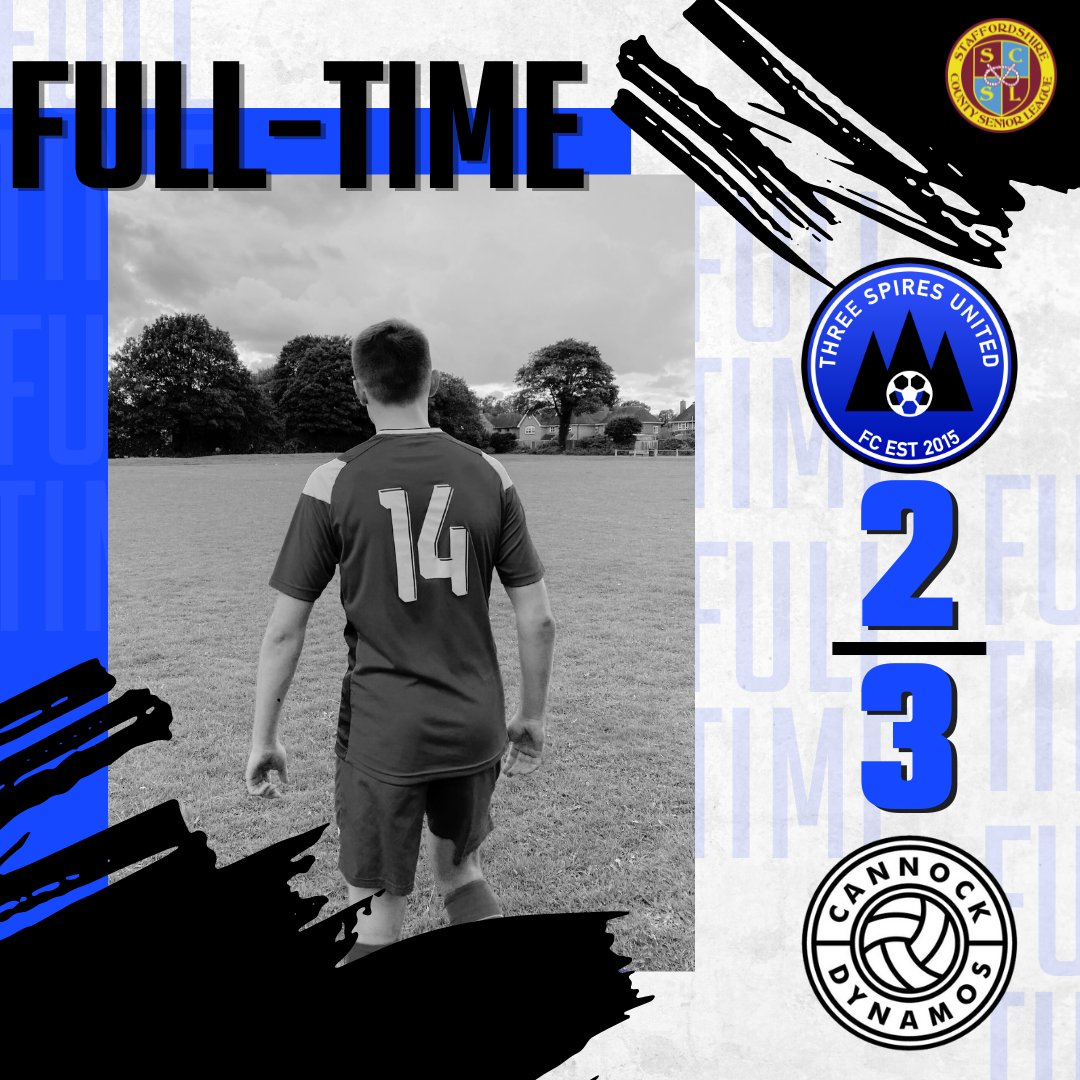 Three Spires United (@threespiresutd) on Twitter photo 🔵⚪⚽ FULL TIME RESULT 2- 3 ⚽⚪🔵
Manager's match report to follow.
<a href="/staffscountysl/">Staffordshire County Senior League</a>
<a href="/CannockDynamos/">Cannock Dynamos F.C.</a>
⚽🔵 UTS 🔵⚽ 🔵⚪⚽ FULL TIME RESULT 2- 3 ⚽⚪🔵
Manager's match report to follow.
<a href="/staffscountysl/">Staffordshire County Senior League</a>
<a href="/CannockDynamos/">Cannock Dynamos F.C.</a>
⚽🔵 UTS 🔵⚽