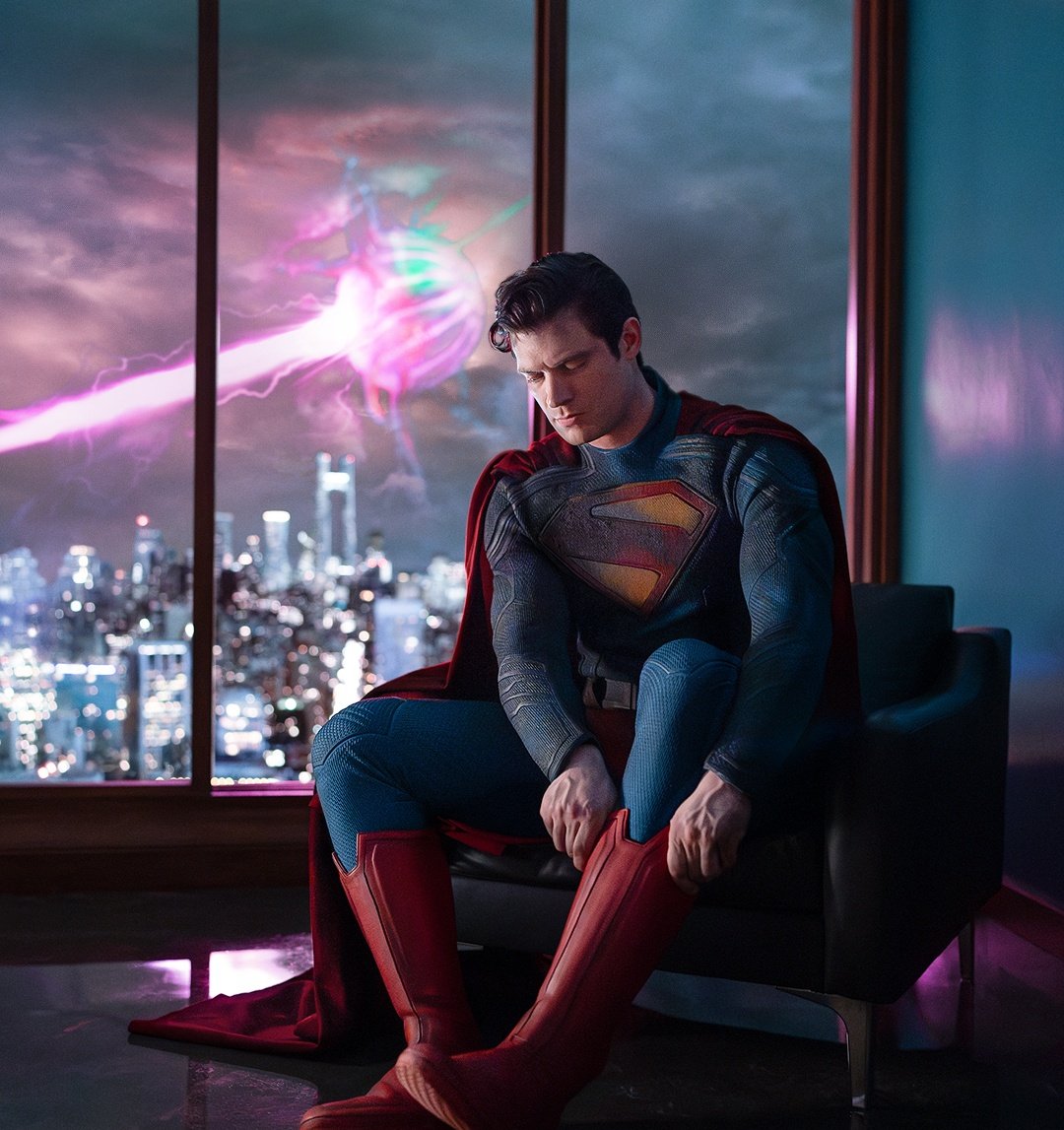 #Superman: Porque se conoció la primera imagen de David Corenswet interpretando a Superman