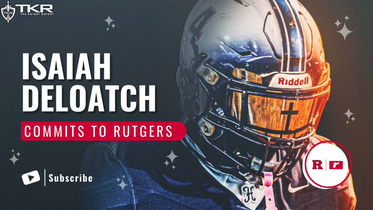 🎧NEW @RutgersPodcast🎧 #Rutgers Football lands 2025 Isaiah Deloatch, Under Armour New Jersey camp recap + latest portal scoop. ⚔️- bit.ly/3y8o9OK 🍎- tinyurl.com/y373yrx6 ✳️- tinyurl.com/bd47j8jc