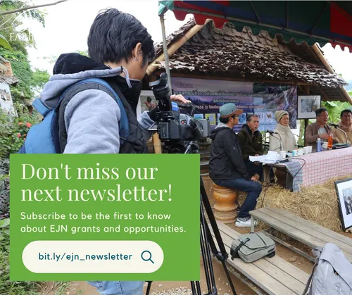 🗞️👀 Journalists: Have you missed out on any of our opportunities? Be the first to know about upcoming grants, workshops, resources, and more, by subscribing to our monthly newsletter: loom.ly/ePfOl_w