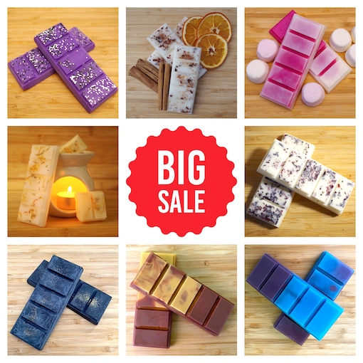 Grab yourself a bargain with my BIG SALE

Huge savings on selected products

Amazing wax melt scents such as Pumpkin, Frankincense and Myrrh, Toasted Marshmallow &amp; Enchanted Forest

Hurry while stocks last!!!

thegrumpygoatsoapcompany.com/product.../cle…

#Sale #gifts #OffersandDeals #waxmelts