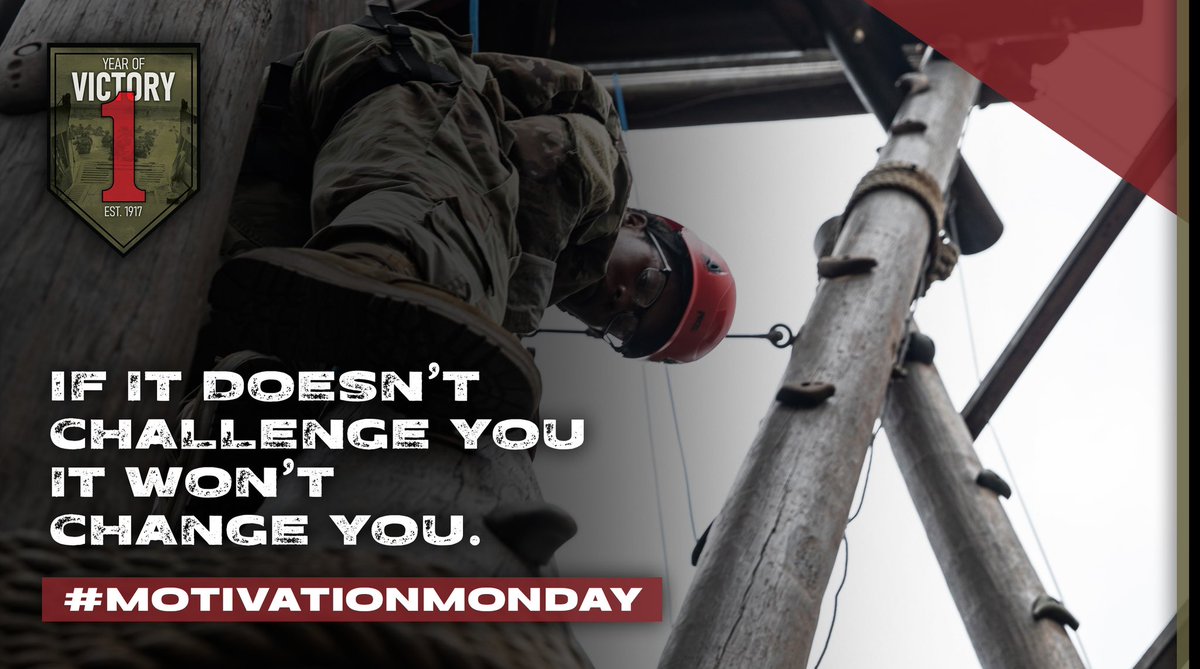 #motivationmonday| If it doesn’t challenge you it won’t change you. @USArmy @iii_corps @FORSCOM @FortRiley