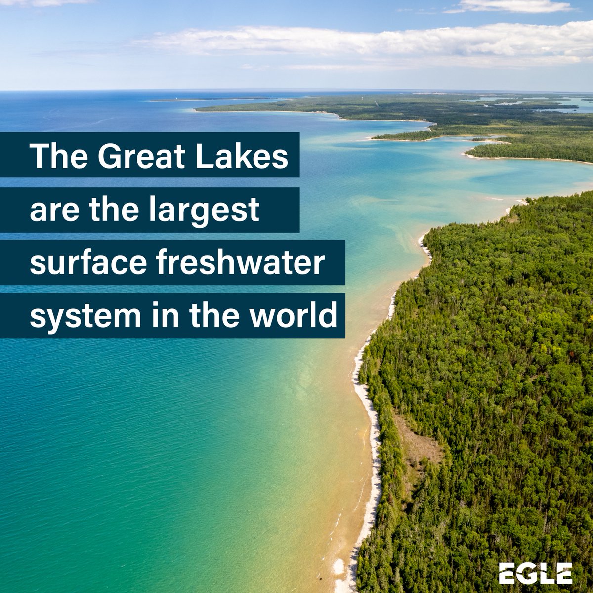 🌊💙 Happy #GreatLakesAwarenessDay! The #GreatLakes give us beautiful places to enjoy, provide drinking water to millions, support diverse ecosystems, and offer endless recreational opportunities. In honor of these wonders, find ways to protect them: bit.ly/3MngtcN