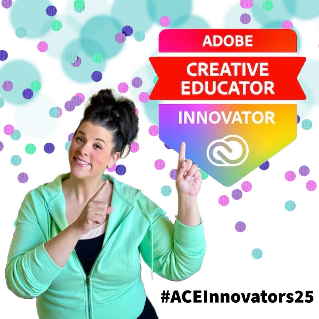 🙌 So proud and excited to share that I’ve been selected as an Adobe Creative Innovator, class of 2025! What an incredible community to join! So excited to see what kinds of creativity goodness is in store at the Innovators Summit this July. #ACEInnovators25 #AdobeEduCreative