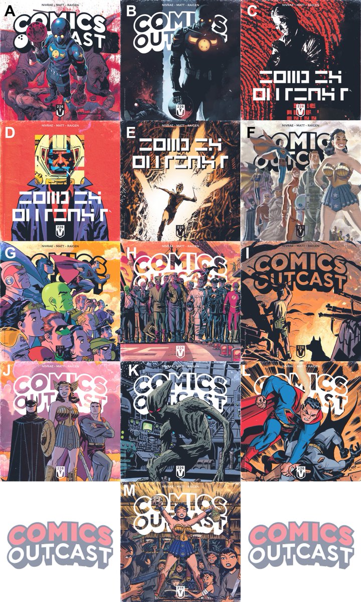 ComicsOutcast's tweet photo. COver Variant 226

Laquel vous préférez ?

#covervariant https://t.co/Ud9l2XMS6Y