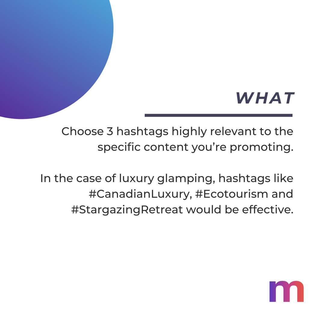 MagnifyDigital's tweet image. 👉 Swipe through to learn about the 3x3 hashtag strategy that will boost your engagement.

#SocialMediaTips #HashtagStrategy #GrowYourAudience #EngagementBooster #ContentMarketing #MarketingTips #SmallBusiness #MarketingMadeEasy #GetCreative