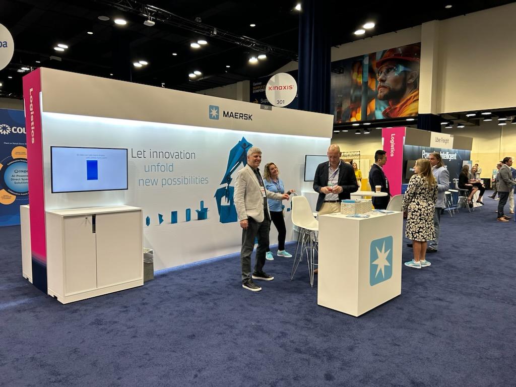 ✨ We are LIVE at the Gartner Supply Chain Symposium/Xpo 2024 #GartnerSC! Stop by Booth #207 in the Logistics Village to meet our team and learn how to let innovation unfold new possibilities. Learn more ➡️rb.gy/k1l18t #MaerskNorthAmerica