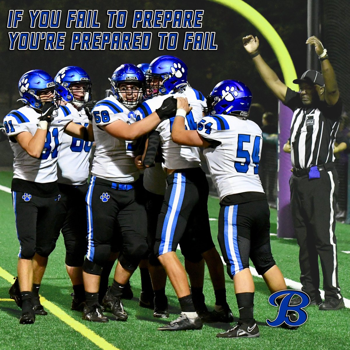 'Ability is what you're capable of doing. Motivation determines what you do. Attitude determines how well you do it.' - Lou Holtz #WeAreBothell | #BleedBlue