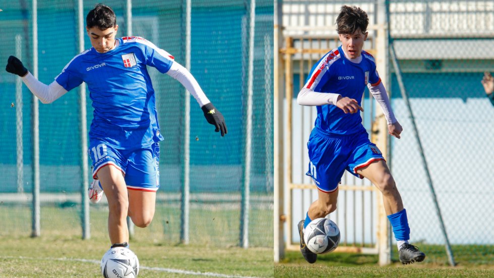 I nostri Matteo Casadei e Fabrizio Frati convocati in Rappresentativa U15 di @LegaProOfficial. Mercoledì gara amichevole con i pari età del <a href="/sscnapoli/">Official SSC Napoli</a> ⚽️

Avanti così ragazzi 👏

#ForzaRiminiSempre ⚪️🔴