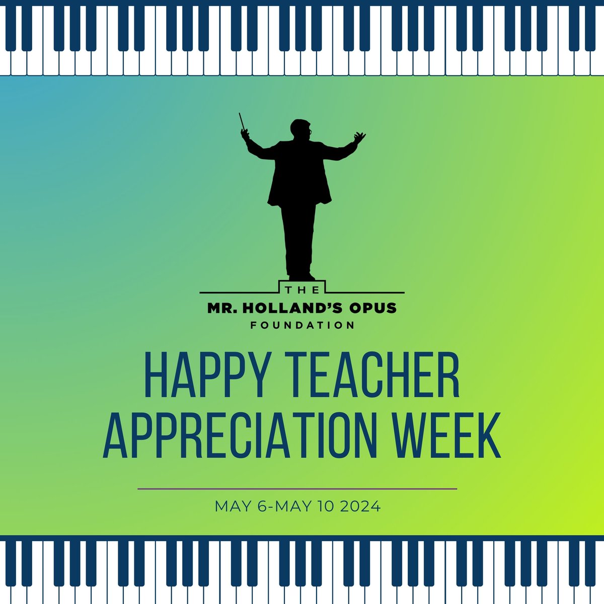 May 6th-10th is #teacherappreciationweek and we're going to give special shoutouts all week long to our favorites: music teachers! Be on the lookout for our posts all week long to help us celebrate these wonderful educators. 🎵 #mhof #mhopus #musicteachers #musiceducation