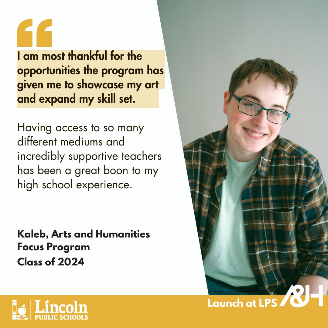Celebrating our seniors symbolizes our commitment to helping ALL students excel. LPS Focus Programs are one of our launchpads for success. Read about how @lnehs senior Kaleb used @LPS_ArtsFocus to Launch at LPS in this Q&A: lps.org/post/detail.cf… #LPSFocusPrograms #LaunchAtLPS