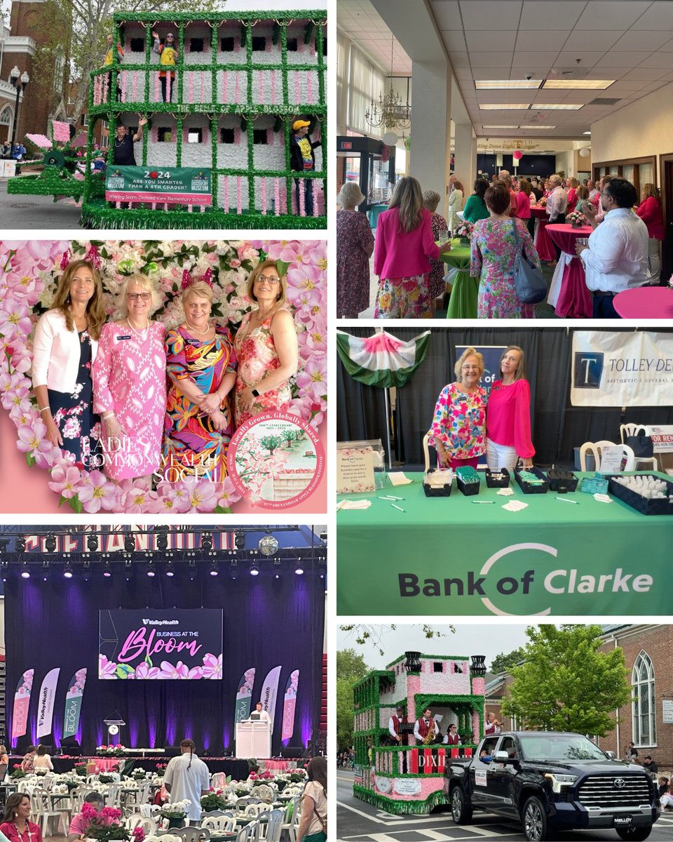 We had a week full of local events to celebrate the 100th anniversary of the Apple Blossom Festival. Bank of Clarke was able to attend several of the events and show support to our community! #Banklocal #buildinglifelongrelationships