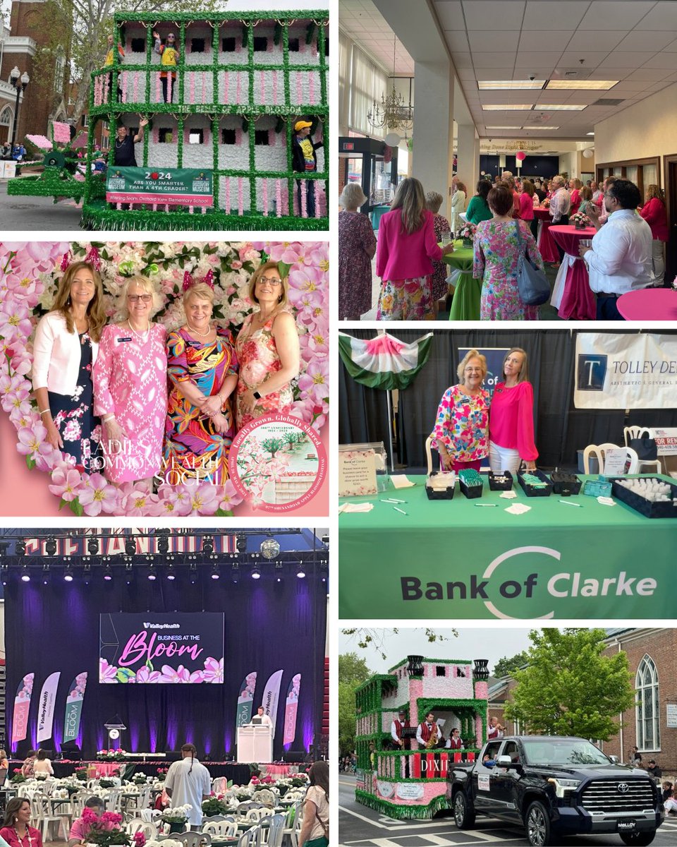 BankofClarke's tweet photo. We had a week full of local events to celebrate the 100th anniversary of the Apple Blossom Festival. Bank of Clarke was able to attend several of the events and show support to our community! #Banklocal #buildinglifelongrelationships https://t.co/xdQj1pVadR