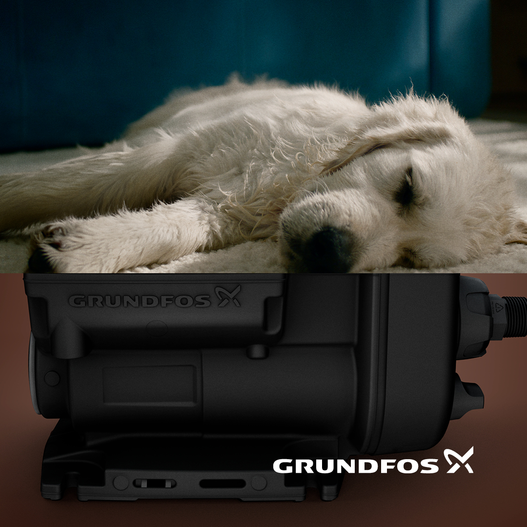 The new Grundfos SCALA2 delivers low noise and is now emitting only 44 dB–meaning a 3 dB reduction in sound pressure, which is perceived as a 50% reduction in noise by the human ear. It can be compared to the noise level of a quiet dishwasher.

spr.ly/6017jee2B