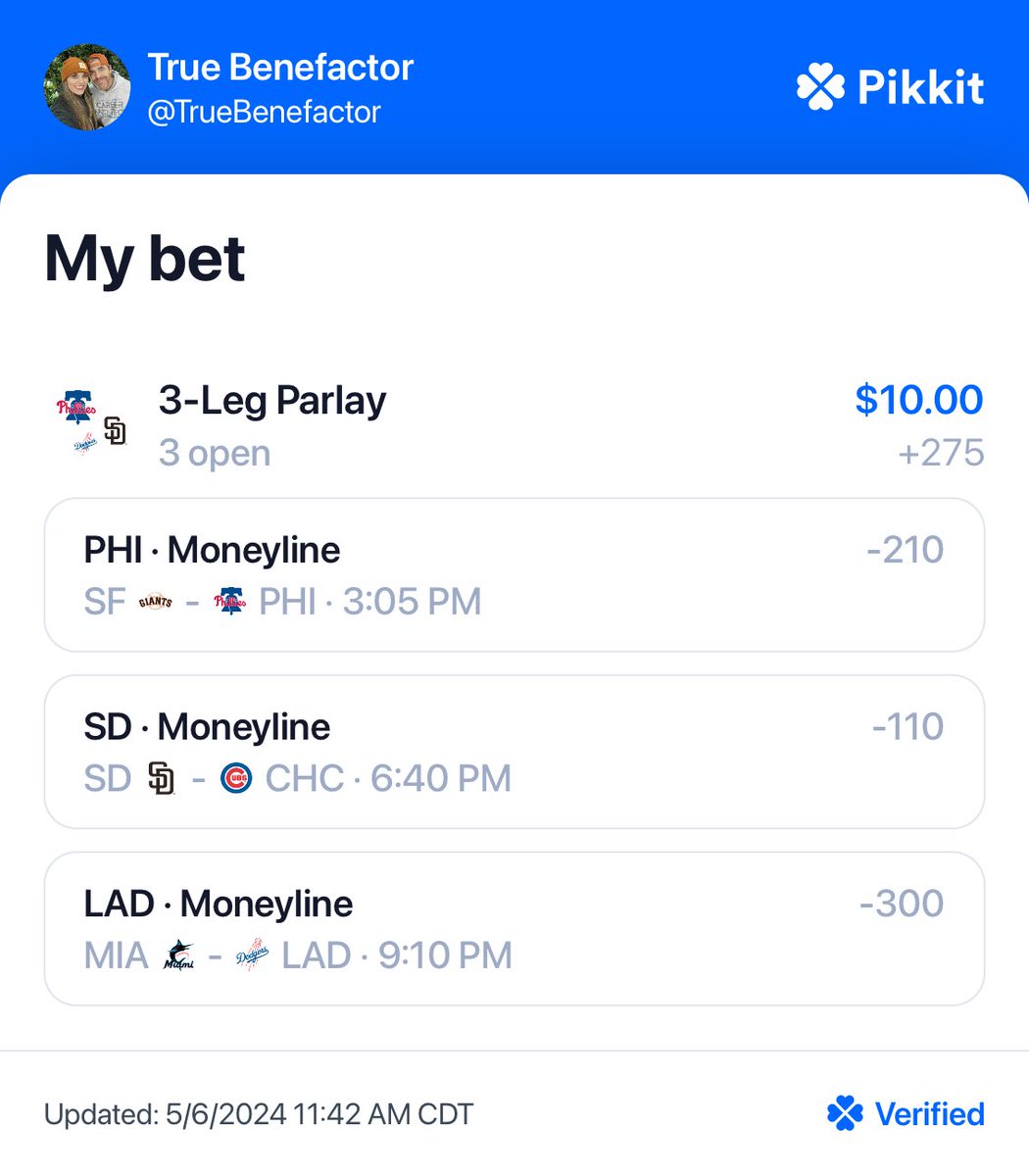 PARLAY GIVEAWAY #2
🔥🔥🔥
$10 to a follower if this hits🍀🍀🍀
🔥🔥🔥
✅Follow
✅Repost
✅Like
✅Comment