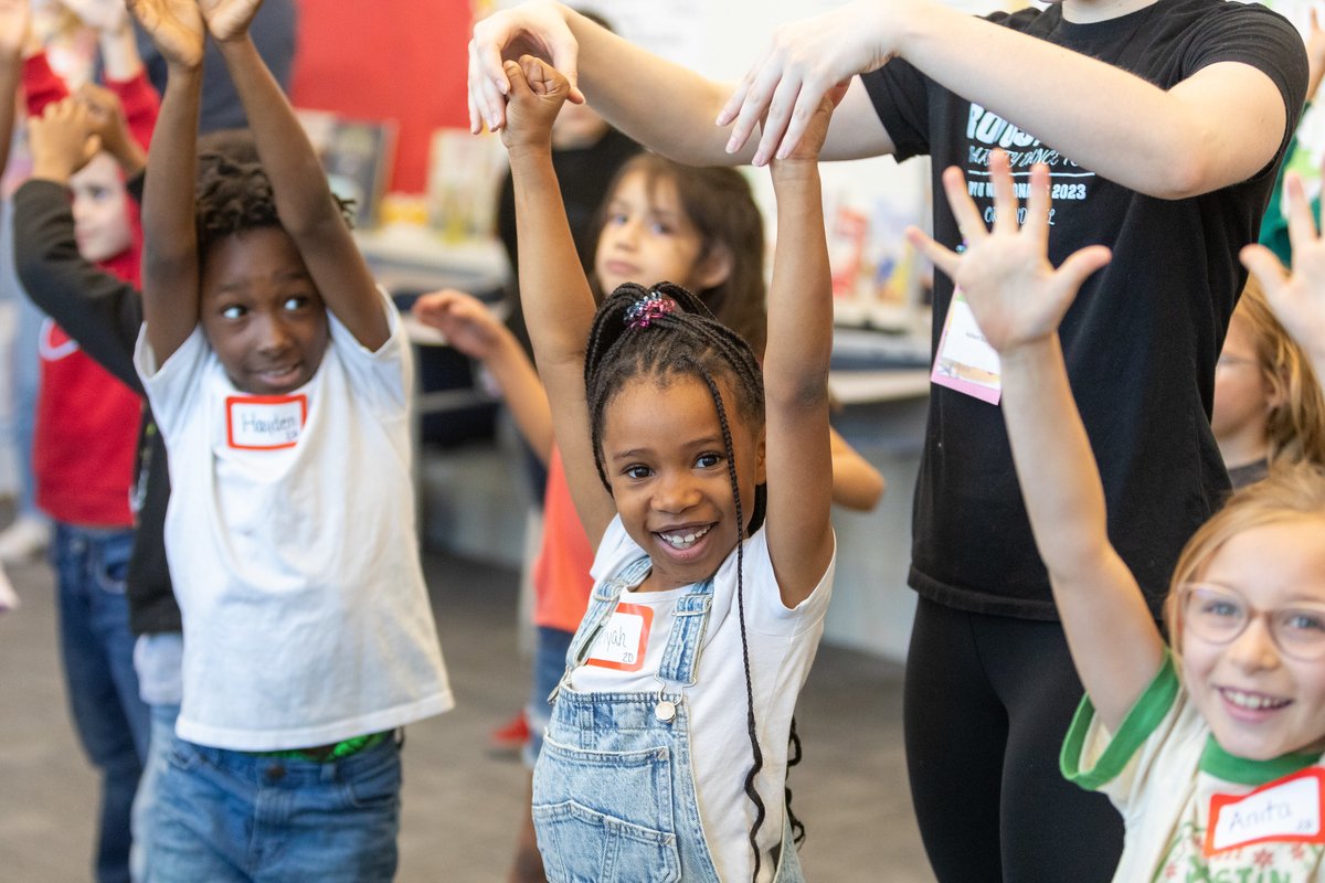 From decorating a truck with glitter to dancing and painting, @HanawaltHawks students celebrated their annual Day in the Arts with nearly twenty fine and performing arts lessons! flic.kr/s/aHBqjBoNeh