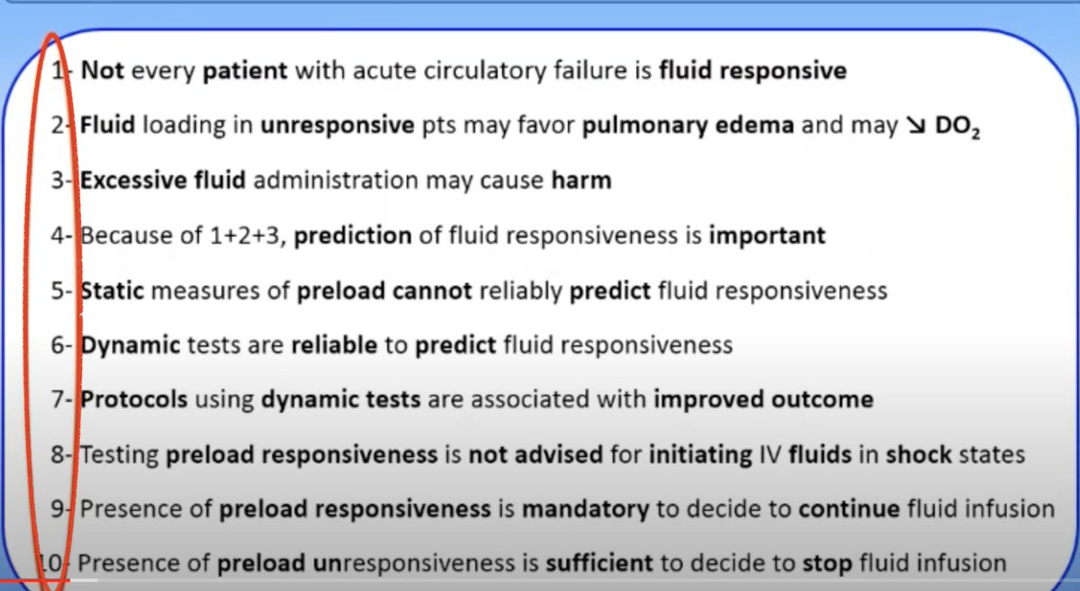 ICU Hemodynamics:

To be honest, I never spent too much time/energy in the ICU checking for fluid responsiveness (heart's ability to 'significantly' increase stroke volume after a fluid bolus), but, if you still have the habit, this table from JL Teboul is a good reminder: