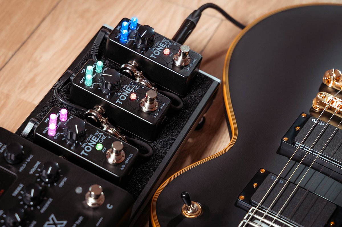 The new TONEX ONE from @ikmultimedia is tiny, tidy, and packed with tone. The pocket-sized pedal gives instant access to 20 presets, including amp, cab, and stompbox models, onboard effects, and so much more: bit.ly/TONEXONEVK