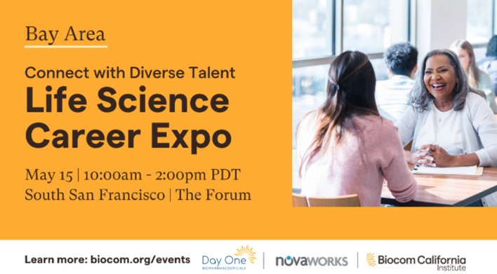 Day One's team is looking forward to meeting you at Bicom's Life Science Career Expo on 5/15! We are looking forward to joining leading employers in the industry at this exciting event that includes a job fair and educational sessions for job seekers: bit.ly/3URfSYw