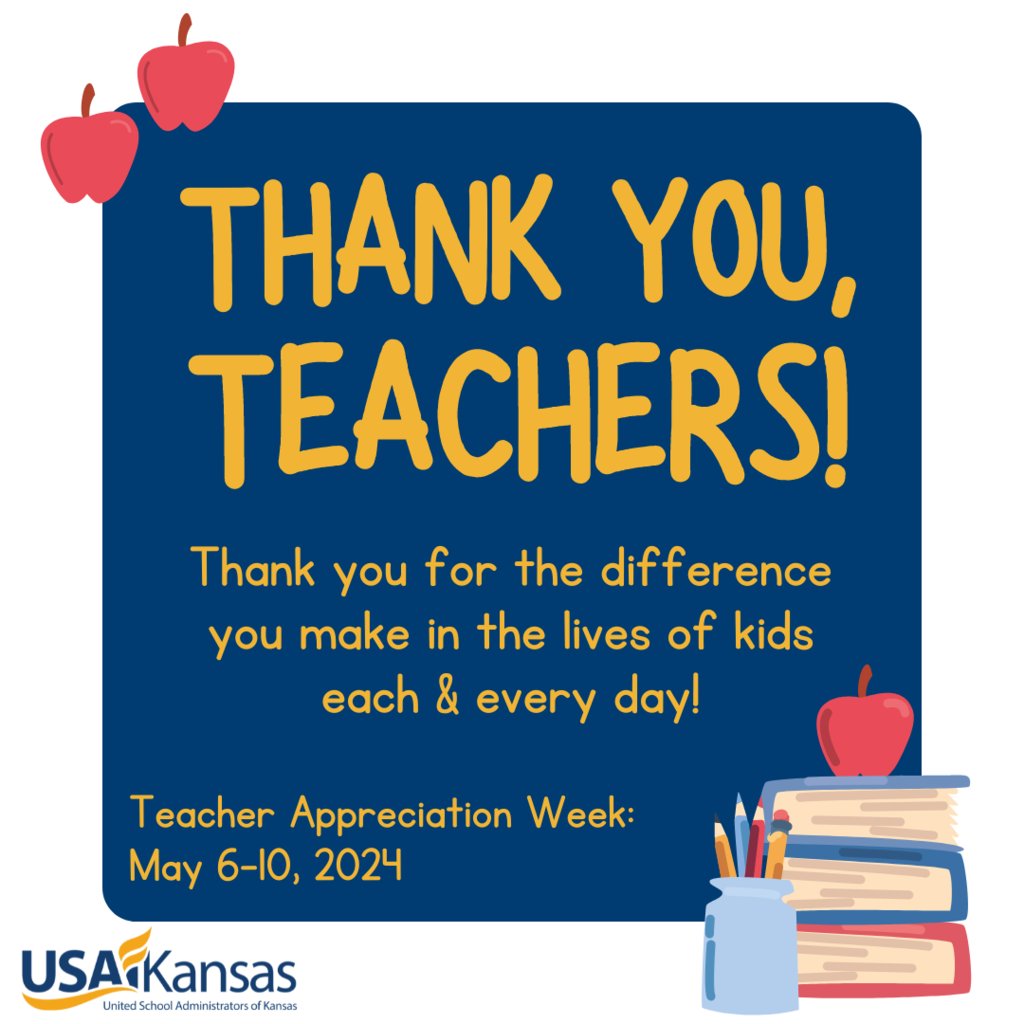 We want to thank the amazing teachers who show up each and every day to make a positive difference in the lives of kids! Your work changes lives and communities and it's a privilege to support the work happening in classrooms and schools! Thank you, teachers! #edleadershipmatters