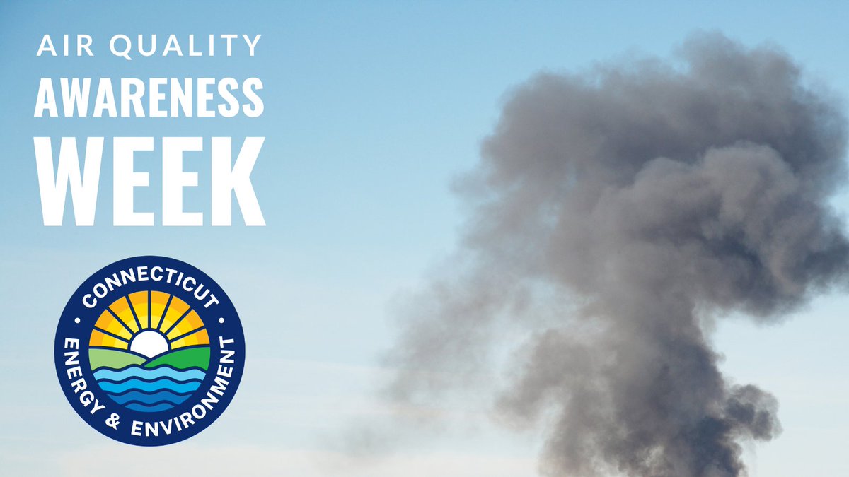 Today, as we kick off #AirQualityAwarenessWeek, we reflect on the impact of last year's wildfires. This event dramatically affected air quality across the Northeast for weeks, including CT, with cities like New Haven approaching hazardous AQI values. #AQAW24