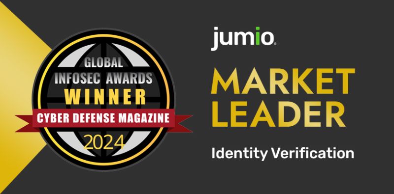 #Jumio Named #IdentityVerification Market Leader in 12th Annual Global InfoSec Awards (@jumio) shorturl.at/ikTV8 #cyberdefensemag #IDV #frauddetection #cybersecurity