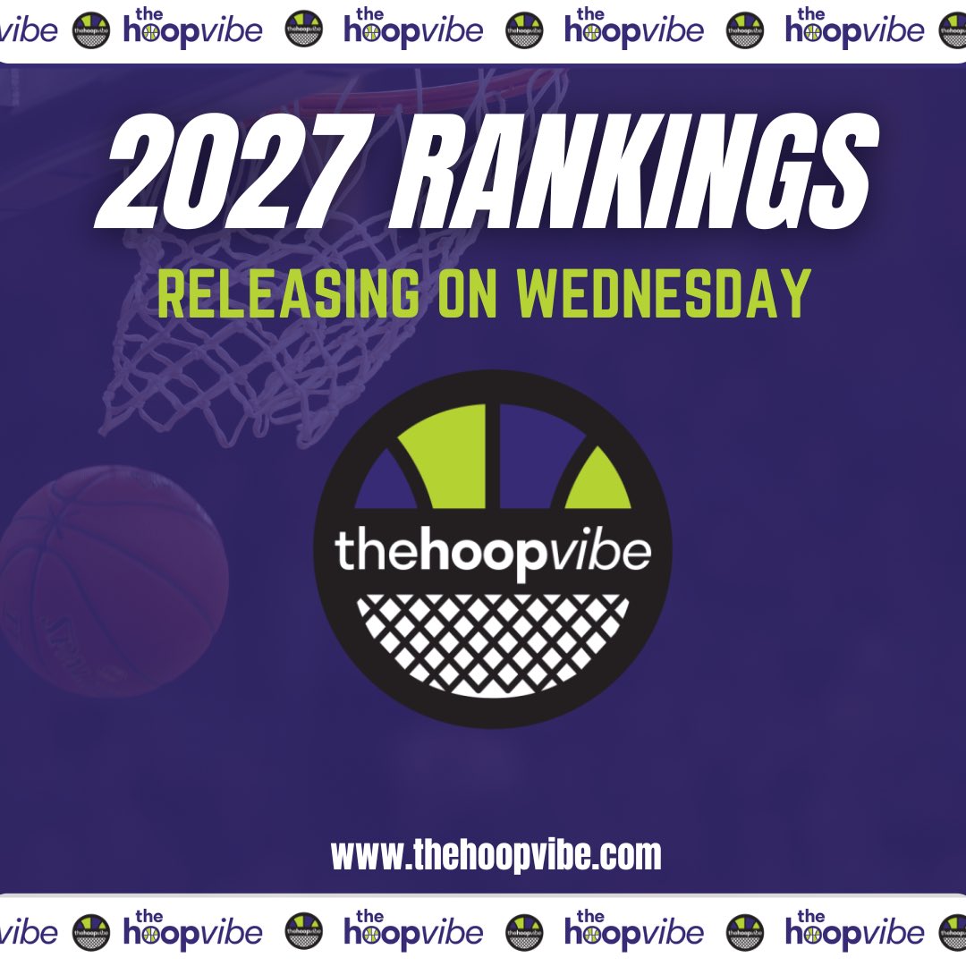 The very first 2027 Florida class rankings are set to be released on Wednesday on thehoopvibe.com/rankings Subscribe to view the 2024-2026 classes if you haven’t already.