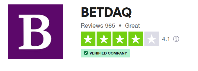 Industry leading trustpilot and a company you can meet out and about on the racecourse. If you have a Betdaq account but have not used it in 6+ Months then drop me a DM and I will get you on our industry leading 100 days 0% offer.