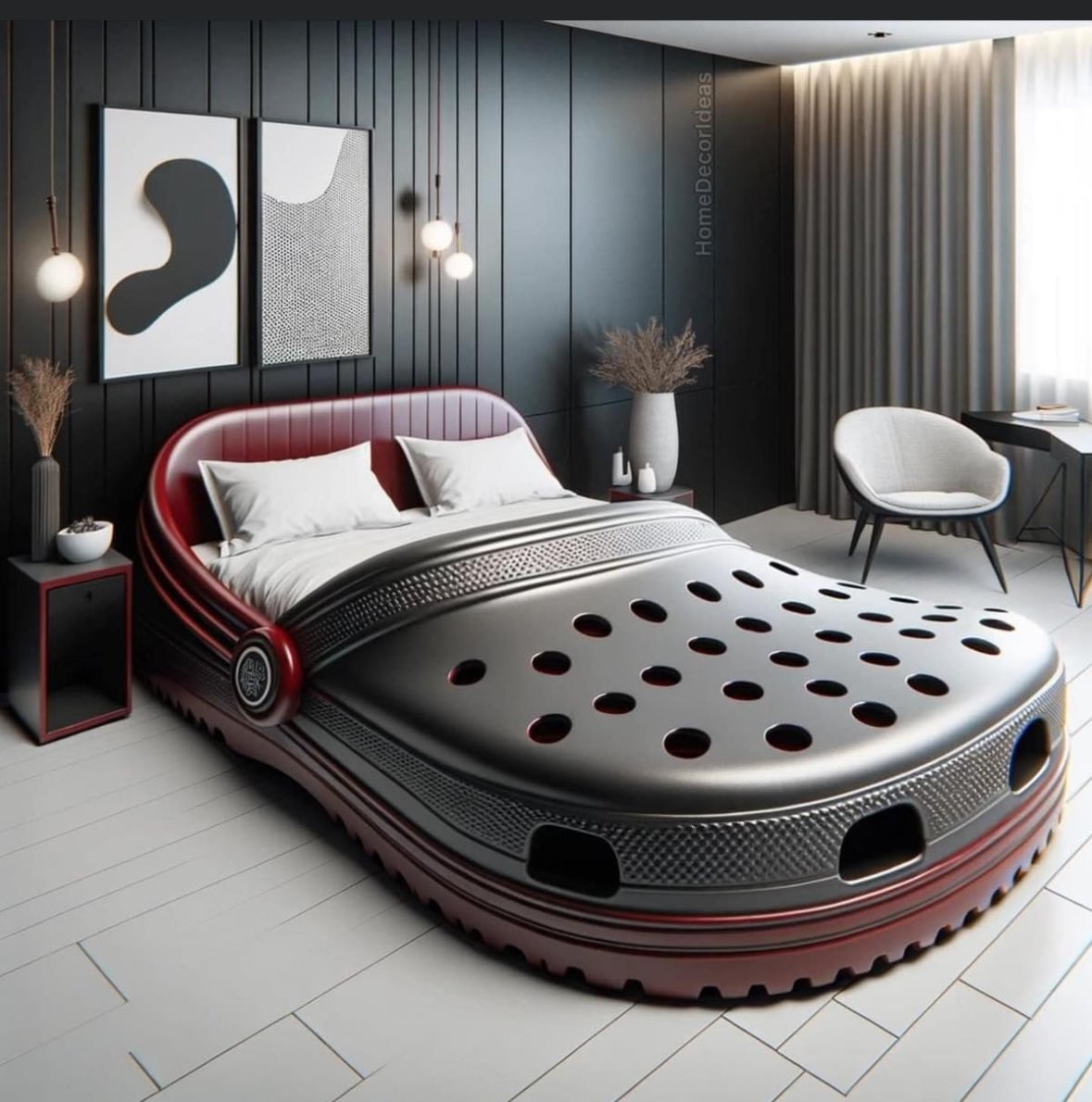 Be honest... Would you sleep in this bed?