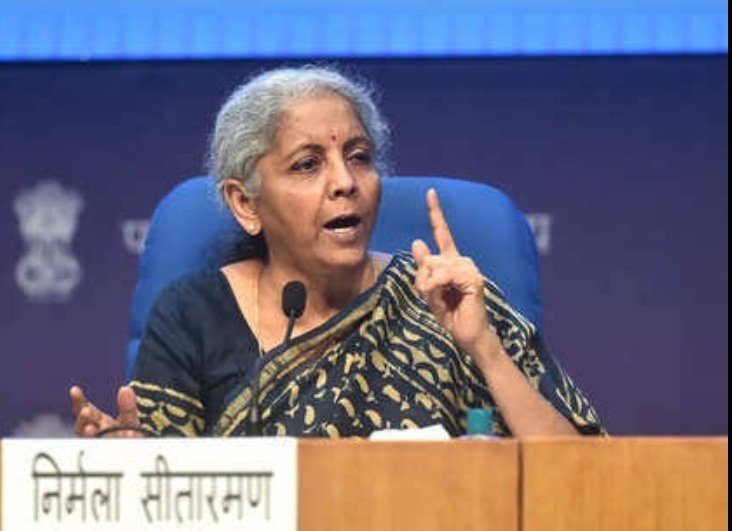 FM @nsitharaman says It is a myth that all #GST collections are pocketed by the Centre Without GST, states' revenue from FY 18-19 to 2023-24 would have been Rs. 37.5 lakh crore. With GST, states' actual revenue amounted to Rs. 46.56 lakh crore. @CNBC_Awaaz @FinMinIndia