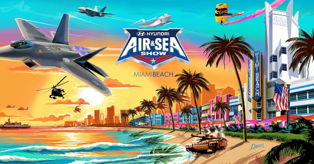 Experience the Hyundai Air and Sea Show on Miami Beach! ✈️🌊 Enjoy two days of action-packed fun, including powerboat racing, water sports, and family activities. ⭐ May 25-26, from 12:00pm- 6:30pm. FREE admission! Info➡️ bit.ly/3lt14vF