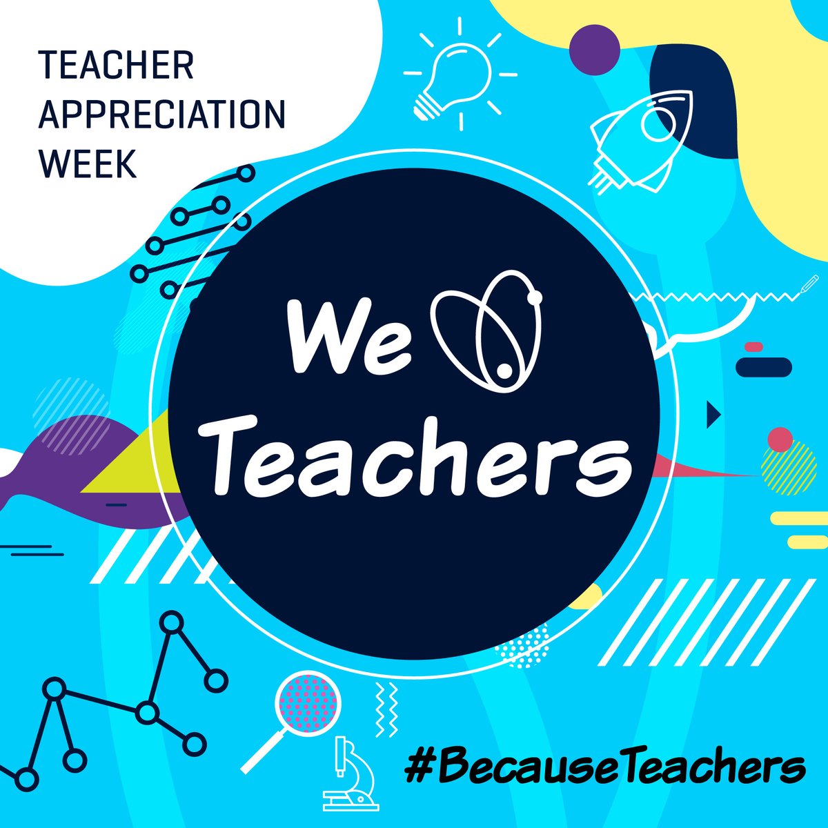 #NSTA is proud to celebrate #teacherappreciationweek! We are kicking off the celebration with a blog post from President Julie Luft and a special thank you video from CEO Erika Shugart, found at bit.ly/3Wsf6SM Join us this week in celebrating educators! #BecauseTeachers