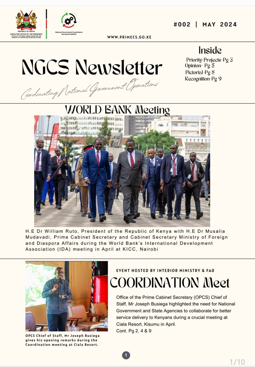 NGCSKE's tweet photo. 1/3
@NGCSKE May e-Newsletter is out! @OfficePCS_KE
#BeTA #NGCScoordinates #BeTAKenya #GoKDelivers https://t.co/lqXGXNm1DE