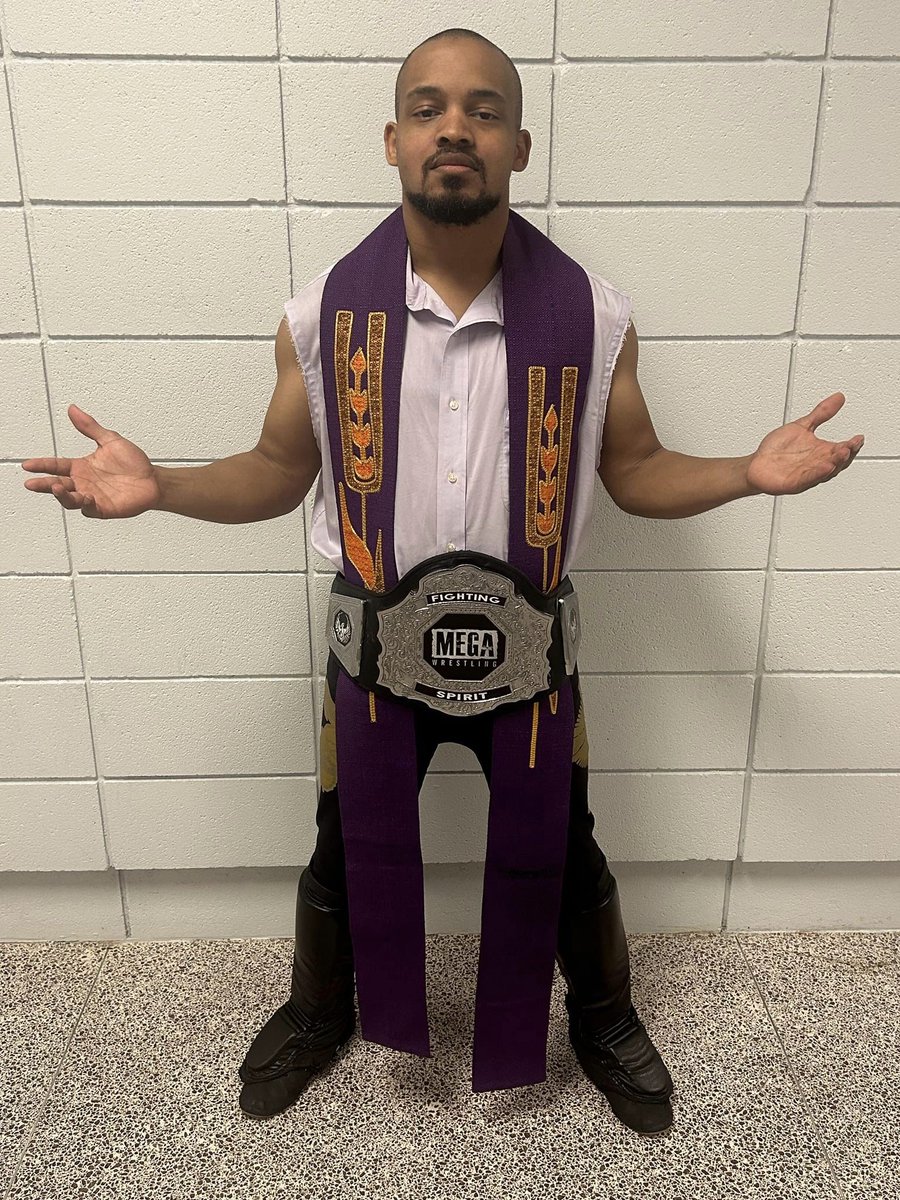 MEGA MAFIA, We also have to send congratulations to 'The Gooood One' Pastor C - Lo as he not only won The Break The Barrier Battle Royale but then immediately went on to defeat El Tik Toko to become the new Fighting Spirit Champion!