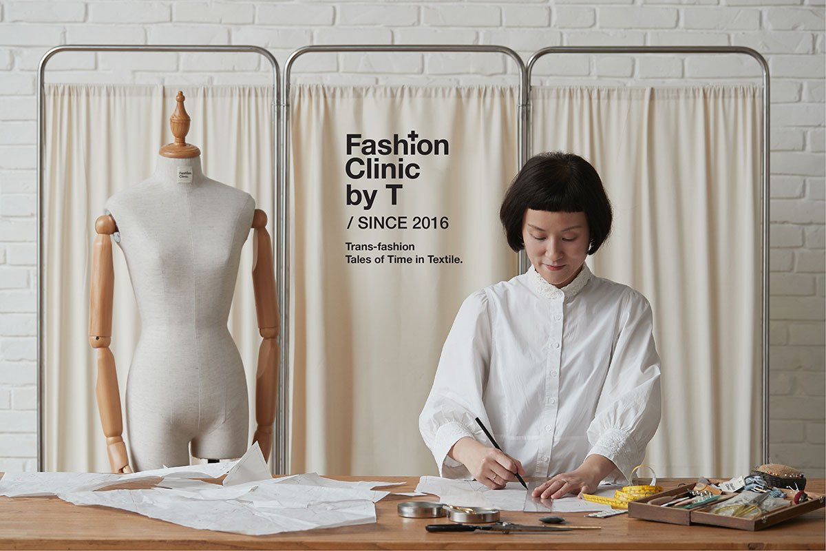 Fashion visionary Toby Crispy transforms the industry with her upcycled creations at FashionClinic by T! Advocating sustainable fashion since 2013. #SustainableFashion #Upcycling #HongKongDesign