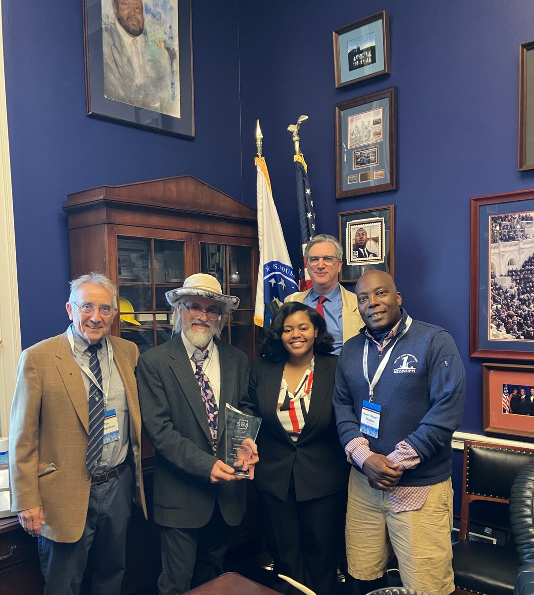 Congratulations to John Ruskey, founder of @QuapawCanoeCo in Clarksdale, MS, for being a recipient of the 2024 National Small Business Week Award & State Small Business Persons of the Year Award. Quapaw Canoe Co. offers wilderness adventures along the Mississippi River.