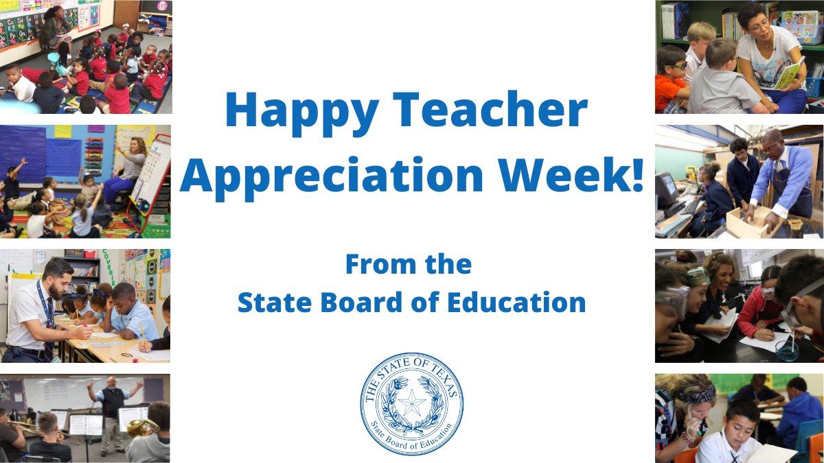 Happy Teacher Appreciation Week to our incredible Texas teachers!