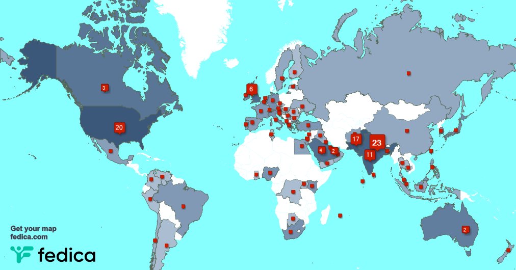 Special thank you to my 4 new followers from UK. last week. fedica.com/!Tirtha01Tirtha