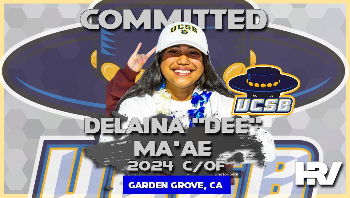 Congratulations Delaina “Dee” Ma’ae for Committing to UC Santa Barbara #Softball #softballlife #ncaa #recruiting #collegesoftball #travelsoftball #fastpitch