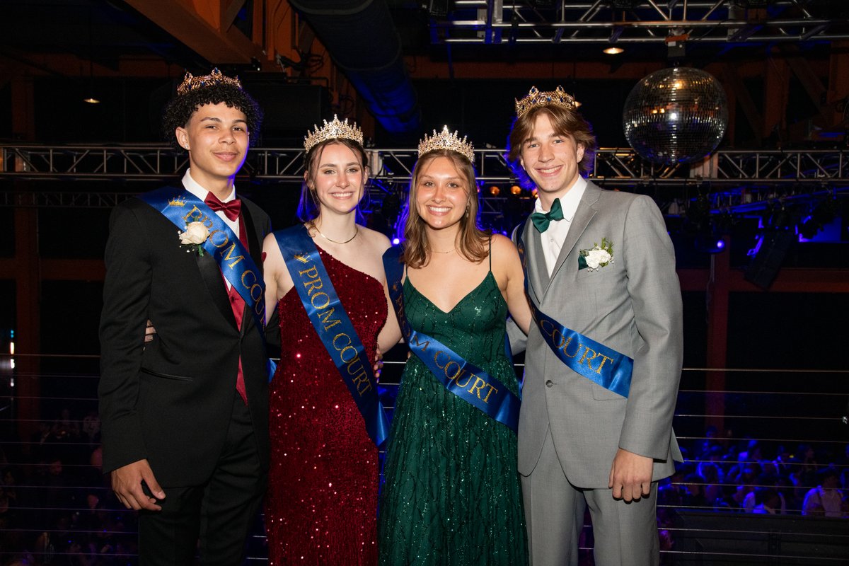 🌟Congratulations to our PHS 2024 Prom Kings and Queens! There was a tie this year! 🌟 👑Maddie Siggins and Jayden Thomas 👑Emily Davis and Luke Smith  #ParklandPride