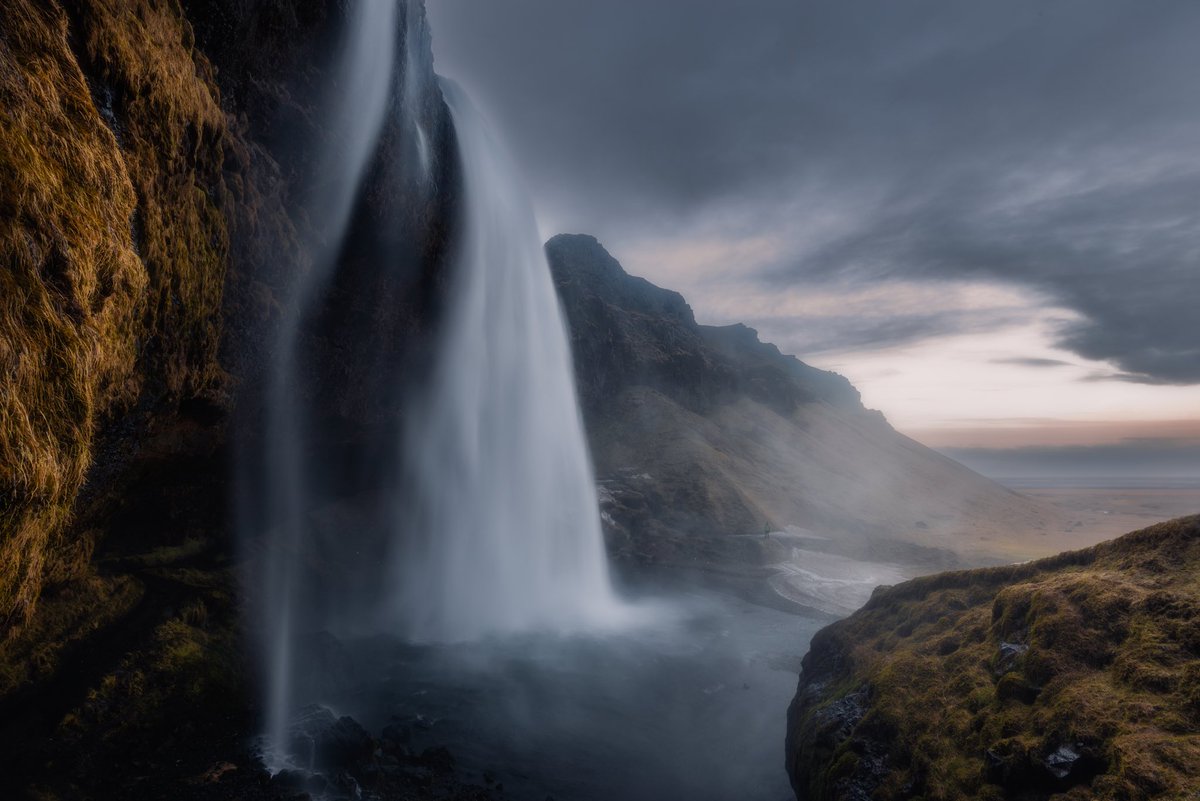 This is #Seljalandsfoss in #Iceland.