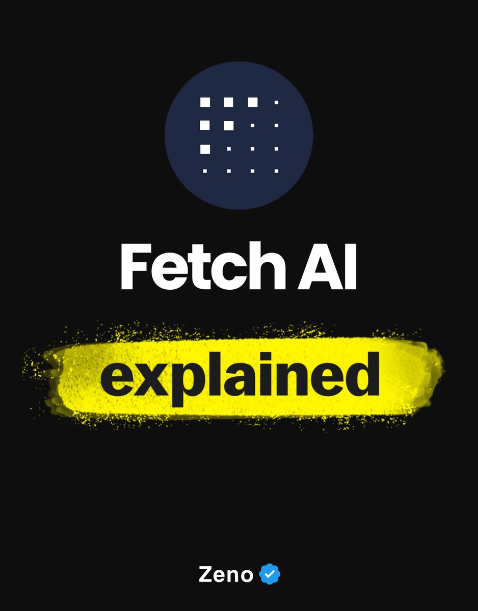 $FET, explained.

• Category: #AI
• Market cap: $6 billion
• Circulating supply: 95%
• ATH: $3.45
• Competitors: $TAO, $WLD, $AGIX, $ORAI, $OLAS, $ALI

@Fetch_ai

🟧 What is Fetch AI?

Fetch AI is like a digital universe where artificial intelligence meets blockchain to…