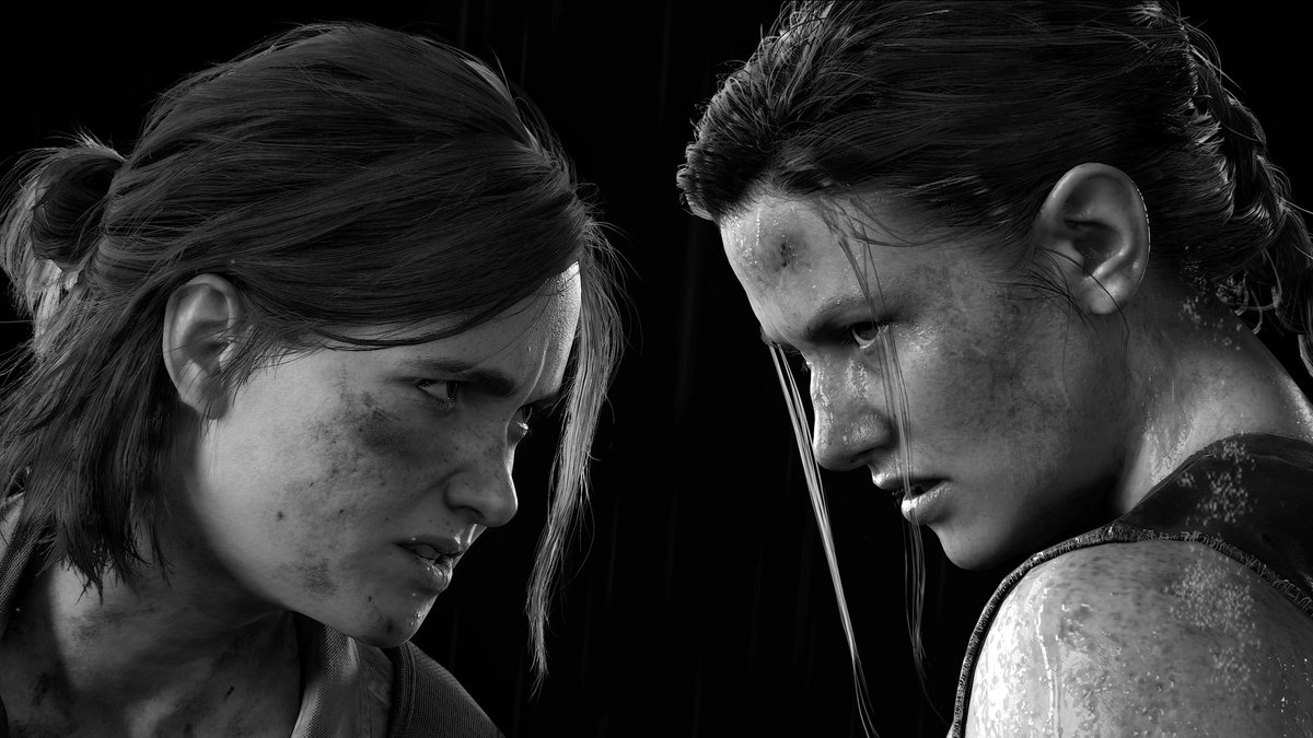 A fight between two battered souls | #TLOU2Remastered #TLOUPhotoMode #VirtualPhotography